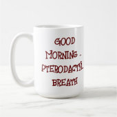 コーヒーマグ（プテロダクティルブレス） コーヒーマグカップ (左)