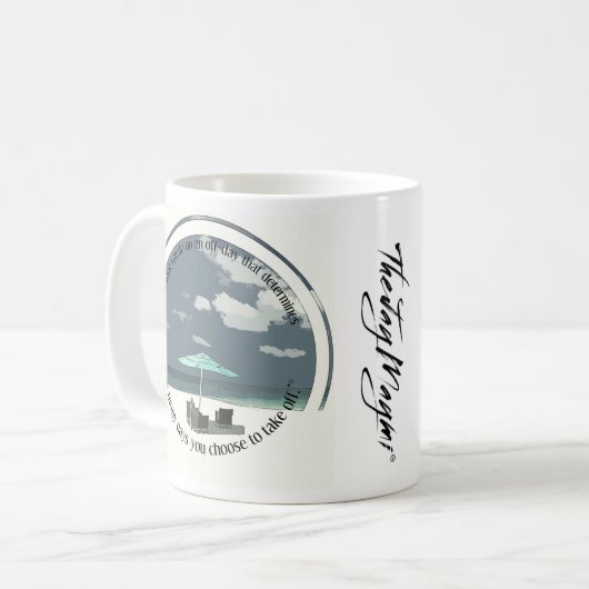 コーヒーマグ「休日」 コーヒーマグカップ (正面左)