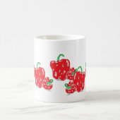 コーヒーマグ：唐辛子 コーヒーマグカップ (中央)