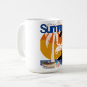 コーヒーマグ：夏期 コーヒーマグカップ (正面左)