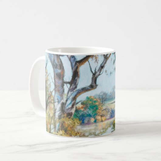 コーヒーマグ – '天国と自然歌' コーヒーマグカップ (正面左)