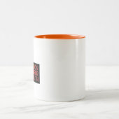 コーヒーマグ：宗教は真実よりも強くない ツートーンマグカップ (中央)