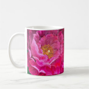 コーヒーマグ – 明るいピンクのサボテンの花 コーヒーマグカップ