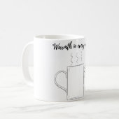 コーヒーマグ：毎日の喜びの量» コーヒーマグカップ (正面左)