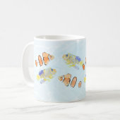 コーヒーマグ：熱帯魚 コーヒーマグカップ (正面左)
