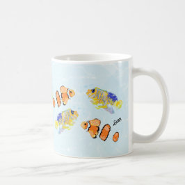 コーヒーマグ:熱帯魚 コーヒーマグカップ