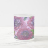 コーヒーマグ – 特にあなたのために フロストグラスマグカップ (中央)