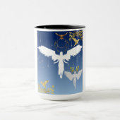 コーヒーマグ:美しく優雅な天使 マグカップ (中央)