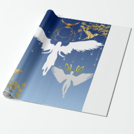 コーヒーマグ：美しく優雅な天使 ラッピングペーパー
