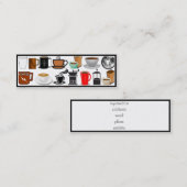 コーヒーマグ（背景色を追加） スキニー名刺 (正面/裏面)