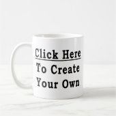 コーヒーマグ（自分で作る） コーヒーマグカップ (左)