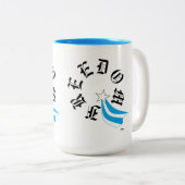 コーヒーマグ：自由 ツートーンマグカップ (正面右)