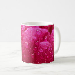 コーヒーマグ - 雨上がりの芍薬の花 コーヒーマグカップ