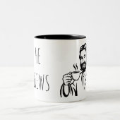 コーヒーマグ He Brews 330ml ツートーンマグカップ (中央)