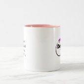 コーヒーマグ – I Love Double D ツートーンマグカップ (中央)