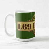 コーヒーマグ「L69デザインロゴ」 コーヒーマグカップ (左)