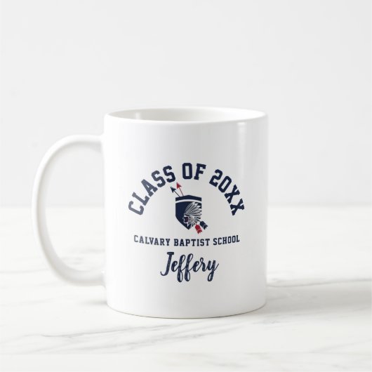 コーヒーマグCalvary Baptist School, Tea, Cup コーヒーマグカップ (左)