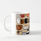 コーヒーマグon Cream コーヒーマグカップ (左)