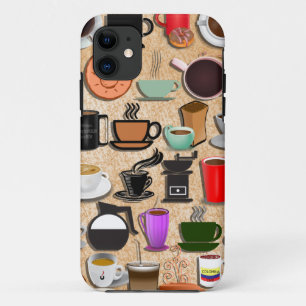 コーヒーマグon Cream iPhone 11 ケース