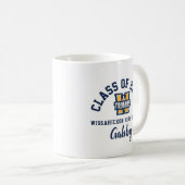 コーヒーマグWisshaickon高校、紅茶、カップ コーヒーマグカップ (正面右)