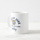 コーヒーマグWisshaickon高校、紅茶、カップ コーヒーマグカップ (正面左)