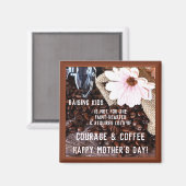 コーヒーマザーズデイマグネット マグネット (正面/裏面)