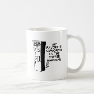コーヒーマシンの同僚おもしろマグカップ コーヒーマグカップ