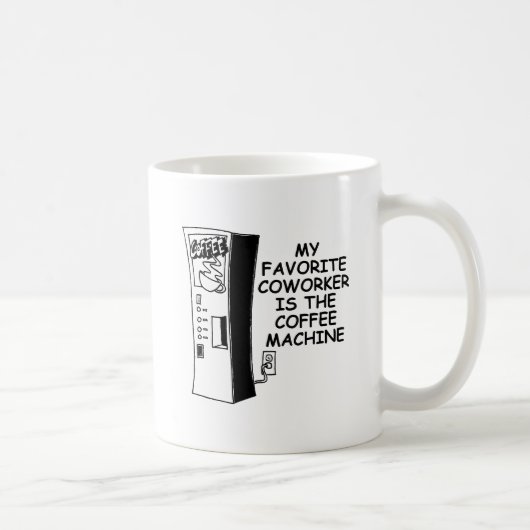コーヒーマシンの同僚面白いマグカップ コーヒーマグカップ (右)