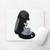 コーヒーマシン マウスパッド (マウス)