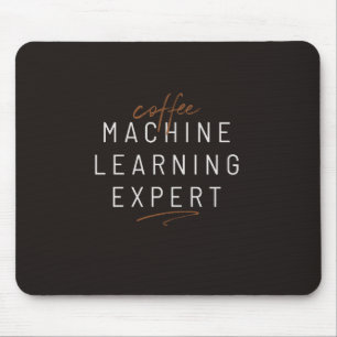 コーヒーマシ学ンおもしろい マウスパッド