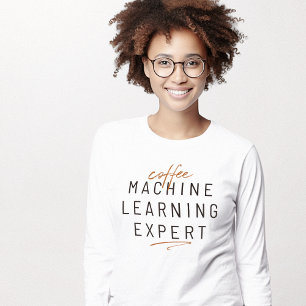 コーヒーマシ学ンの専門家 Tシャツ