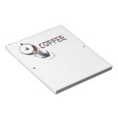 コーヒーマジックエンジョイ、「朝の最初のもの」、 ノートパッド (アングル)