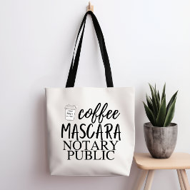 コーヒーマスカラ公証人 トートバッグ