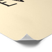 コーヒーマニア コーヒーが私に依存してる ポスター (角)