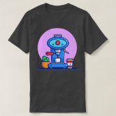 コーヒーマポッドマグカップ及びサボテン Tシャツ (デザイン正面)