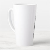 コーヒーマンドリル カフェラテマグ (左アングル)
