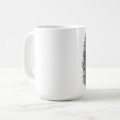 コーヒーマンドリル コーヒーマグカップ (正面左)