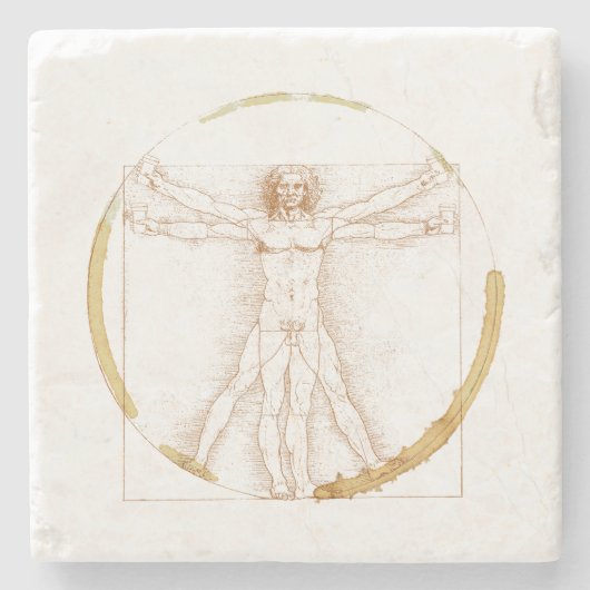 コーヒーマン ストーンコースター (正面)