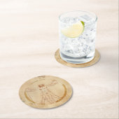 コーヒーマン ラウンドペーパーコースター (インサイチュ)