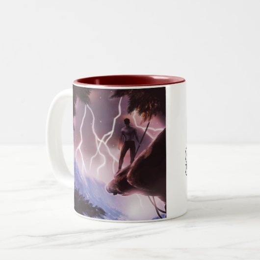 コーヒーマ生き延びグの方法 ツートーンマグカップ (正面左)