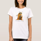 コーヒーミツバチ Tシャツ (正面)