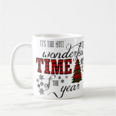 コーヒーミュー年の最も素晴らしい時だ コーヒーマグカップ (左)