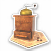 コーヒーミル シール (正面)