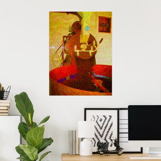 コーヒーミル ポスター (ホームオフィス)