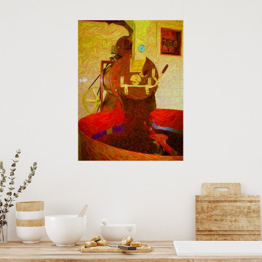 コーヒーミル ポスター (キッチン)