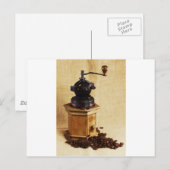 コーヒーミル ポストカード (正面/裏面)