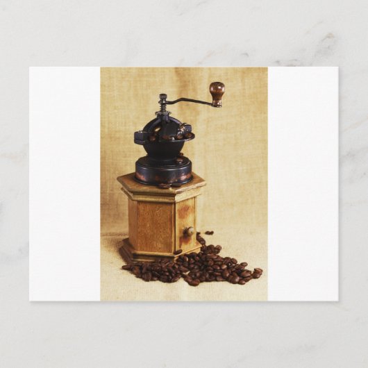コーヒーミル ポストカード (正面)