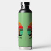 コーヒーメイクミーウンチビッグフットサスカッチ おもしろい ウォーターボトル (右面)