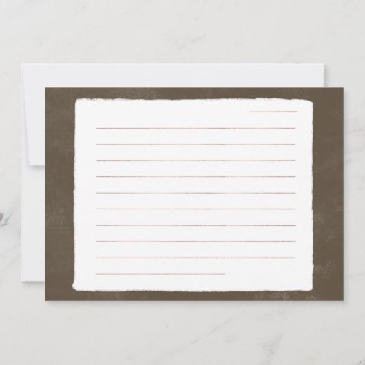 コーヒーメモ ノートカード (裏面)