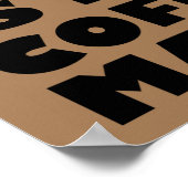 コーヒーメーカーの同僚のポスおもしろいター ポスター (角)